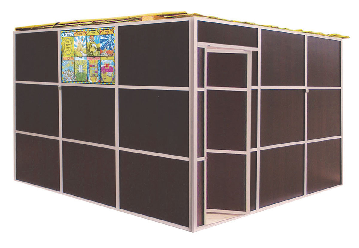 10 x 12 ft. Panel Sukkah - New Wood